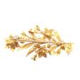 Antique 15K Seed pearl yg Brooch 2.25 inch 5.8 grams with appraisal $2800.00