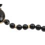 Black Onyx and 14kt Yellow Gold Necklace