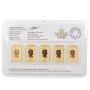 2016 Canada 5 x 1/10 oz 9999 Pure Gold Bars Royal Canadian Mint 1/2 oz pure gold