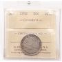 1858 Canada 20 cents ICCS VF-30