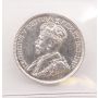 1929 Canada 25 cents ICCS EF-45