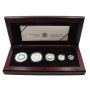 2003 Canada .9999 Pure Silver Maple Leaf Hologram 5 Coins Set With Box & COA