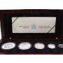 2003 Canada .9999 Pure Silver Maple Leaf Hologram 5 Coins Set With Box & COA