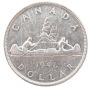 1947 Maple Leaf Canada silver dollar nice EF