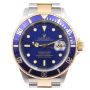 Rolex Submariner Oyster 16613 Blue 40mm 18K Stainless 2002 Mens Watch Bluesy 
