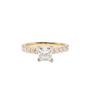 1.06ct Princess cut SI2 H Diamond ring with appraisal $10,500.00  Size-6 