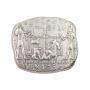 Monarch Precious Metals 1 oz Fine Silver Relic Bar - Old World Egyptian God Anubis Jackal