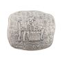 Monarch Precious Metals 1 oz Fine Silver Relic Bar - Old World Egyptian God Anubis Jackal