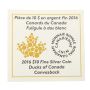 2016 Canada $10 Ducks of Canada: Canvasback - Pure Silver Coin