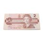 50 x 1986 Canada $2.00 banknotes Assorted Prefix letters Uncirculated
