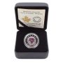 2014 Canada $5 Fine Silver Proof Coin- Flowers Of Canada- Niobium Poinsettia