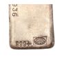 20 oz JM Johnson Matthey Vintage Poured 999 Silver Bar F Serial F006936