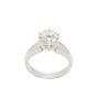 1.89 ct Diamond VS1 J  18K white gold ring Size-6 with Appraisal $23,500. 
