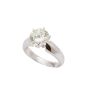 1.89 ct Diamond VS1 J  18K white gold ring Size-6 with Appraisal $23,500. 
