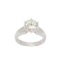 1.89 ct Diamond VS1 J  18K white gold ring Size-6 with Appraisal $23,500. 