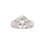 1.89 ct Diamond VS1 J  18K white gold ring Size-6 with Appraisal $23,500. 