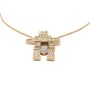 1.09ct NWT Polar ICE Diamonds INUKSHUK 14K Pendant with 18 inch chain and appraisal $6800.