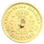 1862 and 1863 Philippines 2 peso gold coins 2 nice coins small jewelry remnants