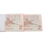 50 x 1986 Canada $2.00 notes Thiessen Crow EGR0919650-99 UNCIRCULATED