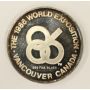 Vancouver Expo 86 .999 Fine Silver Medallion