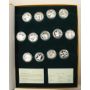 Festivals of Canada 50 Cent Proof Set Silver 2001-2003 13 Coin Mint Choice