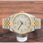 Rolex Datejust 116233 18k Stainless Diamond Jubilee Dial Automatic Watch 