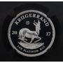 2017 South Africa 1oz Platinum Krugerrand PF70 Ultra Cameo NGC 50th Anniversary