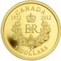 2012 Canada $5 Gold Coin Royal Cypher Queen's Diamond Jubilee 1/10 oz 