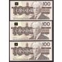10X Canada consecutive $100 banknotes BC60a-i  BJE5632463-72 GEM UNC EPQ