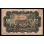 1951 Belgian Congo 50 francs banknote serial # 542665 no holes no tears VG/F 