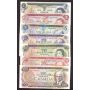 1969-1975 Canada banknote set $1 $2 $5 $10 $20 $50 $100 7-notes CH UNC+