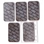 5x 1 oz JM Silver Bars Johnson Matthey 999 Fine Silver Bold Font