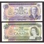 1969-1975 Canada banknote set $1 $2 $5 $10 $20 $50 $100 7-notes CH UNC+