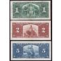 1937 Bank of Canada $1 $2 $5 $10 $20 $50 $100 7-notes 