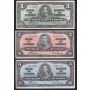 1937 Canada Banknote set $1 $2 $5 $10 $20   5-notes  VF or better R/N1845453