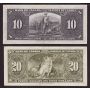 1937 Canada Banknote set $1 $2 $5 $10 $20   5-notes  VF or better R/N1845453