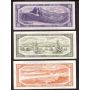1954 Canada bank note set $1 $2 $5 $10 $20 $50 $100 7-notes EF or better