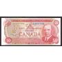 1975 Canada $50 note Crow Bouey EHK9571945 RCMP Musical Ride AU/UNC