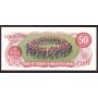1975 Canada $50 note Crow Bouey EHK9571945 RCMP Musical Ride AU/UNC