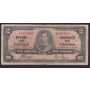 1937 Canada $2 note Coyne Towers Z/B8404463 VG