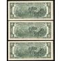 6x 1976 F USA 1976 $2 FRN Atlanta consecutive banknotes Choice Uncirculated