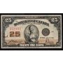 1923 Canada 25 Cent banknote McCavour Saunders 553432 DC-25c VF+