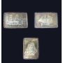 3 x Tall Ships Of The World 1/2 Oz .999 Fine Silver Bars  Lombardo