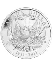 2011 Parks Canada 100th Anniversary (1911-2011) Proof Silver Dollar