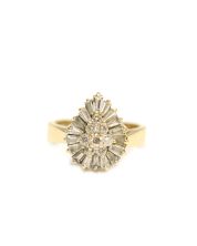 14k Gold 1.13 tcw Diamond ring