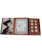 Sir Winston Churchill 8 Piece Royal Mint Sterling Silver Proof Set 