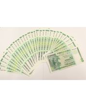 30x Hong Kong Standard Chartered Bank $10 banknotes 