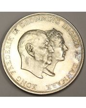 1960 Denmark 5 Kroner Gem Uncirculated MS65