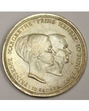 1967 Denmark 10 Kroner Gem Uncirculated MS66