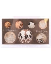 1981 New Zealand coin set Royal Visit 7-coins choice Proof condition